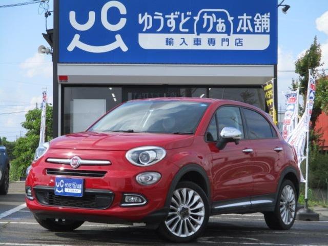 ５００Ｘ ポップスター　プラス　クルーズコントロール　茶革シート　８ウェイパワーシート　ブラインドスポットアシスト　クリアランスソナー　Ｂｌｕｅｔｏｏｔｈ　スマートキー　バックカメラ　ＥＴＣ　アイドルストップ　純正１８インチアルミ（1枚目）