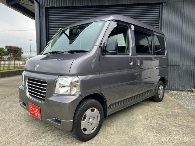 バモスホビオプロ(ホンダ) ベースグレード 禁煙車 エアコン パワステ 前席パワーウィンドウ キーレス ETC ドラレコ 純正オーディオ スペアキー 中古車画像