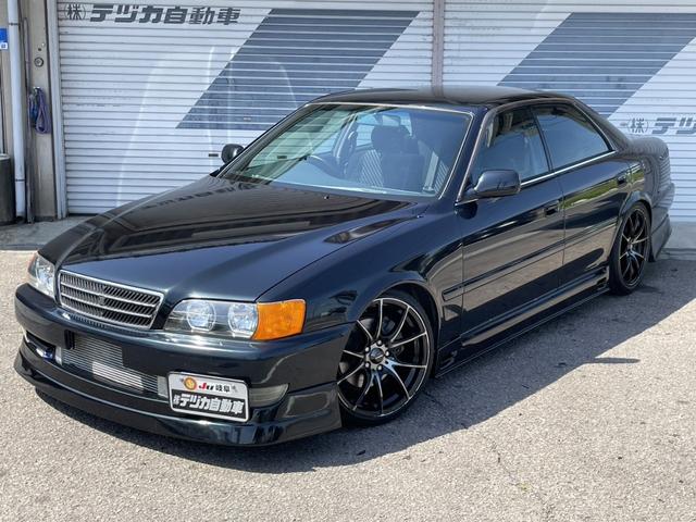 トヨタ チェイサー ツアラーＶ　ＡＴ→新品ＭＴ載替　Aftermarket Aero　１８ＡＷ