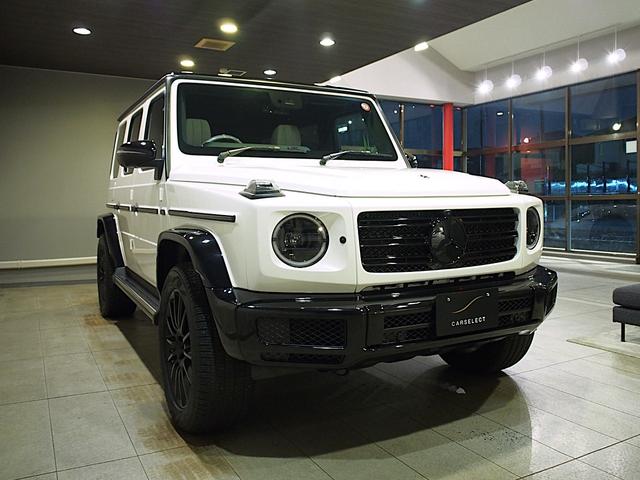 Ｇクラス(メルセデス・ベンツ) Ｇ４００ｄ　マヌファクトゥーアエディション　特別仕様車　ナイトパッケージ　ホワイトインテリア　ダイヤモンドステッチ　ブルメスター　シートヒーター＆ベンチレーション　ＡＭＧ２０ＡＷ　ラグジュアリーパッケージ　サンルーフ　３６０°カメラ 中古車画像