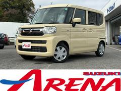 スペーシア ハイブリッドX 元弊社試乗車 全方位カメラ付9インチMナビ装着車 セーフティープラスPKG フルセグテレビ 電動パーキングブレーキ ブレーキホールド アダプティブクルーズコントロール 車線維持支援機能 中古車画像