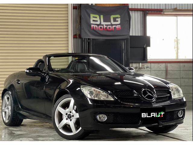 メルセデス・ベンツ ＳＬＫ ＳＬＫ２００コンプレッサー　後期モデル／車検Ｒ７．１０／ＡＭＧ１８インチアルミ／フルセグ／ＥＴＣ／バックカメラ／オープンカー／ハードトップ／レザーシート／パワーシート／シートヒーター／禁煙車／スペアキー／スーパーチャージャー