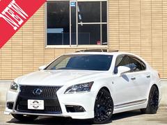 レクサス　ＬＳ　ＬＳ４６０　Ｆスポーツ後期　サンルーフ　黒本革