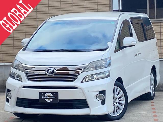 後期　２列目エグゼクティブシート　純正１８インチＡＷ 純正エアロ　アルパインナビ／後席モニター　両側パワスラ　パワーバックドア