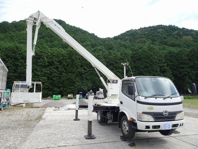 日野 デュトロ 　１９．６ｍ　高所作業車　タダノ　スカイボーイ　ＡＴ－１９５ＣＧ　折曲アーム　非絶縁仕様　最大積載荷重２００ｋｇ　バケット２人乗り