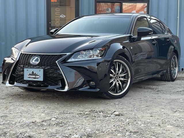 ＧＳ(レクサス) ＧＳ３００ｈ　Ｆスポーツ　Aftermarket１９ＡＷ　本革シート　純正ナビ　フルセグＴＶ　ベンチレーション　ＬＥＤヘッド　クルーズコントロール　ＥＴＣ　ＤＶＤ再生　スマートキー　ｂｌｕｅｔｏｏｔｈ　禁煙車　プッシュスタート　買取車両 中古車画像