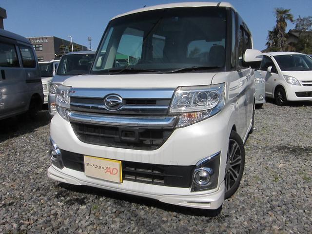 タント(ダイハツ) カスタムＲＳ　トップエディションＳＡＩＩ　フルセグＨＤＤナビ　リアドア両パワースライドドア　バックモニター　ドラレコ　スマートキー 中古車画像