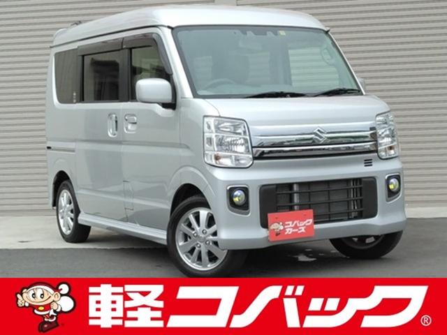 エブリイワゴン ＰＺターボ　ハイルーフ４ＷＤ／電動スライド／禁煙／ナビＴＶ／Ｂｌｕｅｔｏｏｔｈ／１オーナー／バックカメラ／ＨＩＤ／ＥＴＣ／衝突軽減ブレーキ