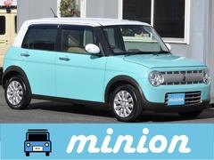 アルトラパン X 禁煙車/SDナビ/フルセグTV/Bluetooth/CD/DVD/USB端子/前後ドラレコ/ETC/衝突軽減ブレーキ/純正アルミ/HIDライト/スマートキー/プッシュスタート/ワッフルシート 中古車画像