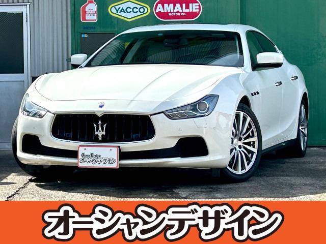 ギブリ Ｓ　タイヤ４本新品　オートエアコン　ターボ　メモリーナビ　オートクルーズコントロール　オートライト　ヒーター　電動パワーシート　ＥＴＣ　ナビ　スマートキー　カラーバックモニター　サンルーフ付き　ＡＢＳ（1枚目）