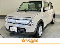 アルトラパン　Ｌ　届出済未使用車　衝突軽減ブレーキ　誤発進抑制　車線逸脱警報　標識認識機能　アイドリングストップ　運転席シートヒーター　オートエアコン　電動格納ミラー　キーレスプッシュスタート　軽自動車（スズキ）