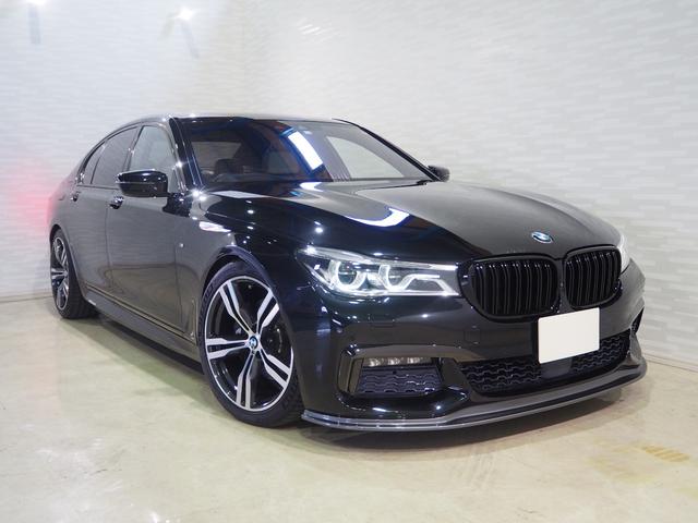 ７シリーズ(BMW) ７４０ｉ　Ｍスポーツ　アイボリーホワイトインテリア／ローダウン／フロントリップ／Ｍ７６０ｉ用マフラー 中古車画像