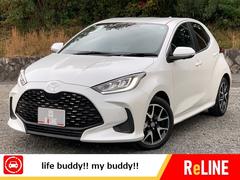 ヤリス ハイブリッドZ セーフティセンス・ディスプレイオーディオ・パノラミックビューモニター・ETC・オートハイビームLEDヘッドライト・安心降車アシスト・BSM・PDA・HDMI・シートヒーター・ステアリングヒーター・禁煙 中古車画像