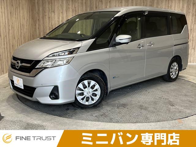 日産 セレナ Ｘ　Ｖセレクション　保証付　両側パワースライドドア　アラウンドビューモニター　純正ＳＤナビ　エマージェンシーブレーキ　フルセグ　Ｂｌｕｅｔｏｏｔｈ　クルーズコントロール　アイドリングストップ