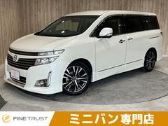 日産　エルグランド　２５０ハイウェイスターアーバンクロム　保証付　禁煙車　純正フリップダウンモニター