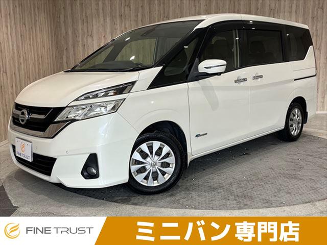 セレナ(日産) Ｘ　保証付　アラウンドビューモニター　クルーズコントロール　両側パワースライドドア　エマージェンシーブレーキ　レーン逸脱アラーム 中古車画像