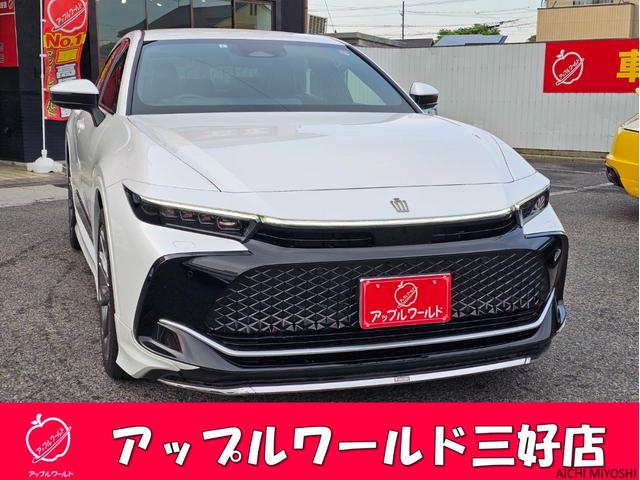 クラウンクロスオーバー(トヨタ) Ｇアドバンスド・レザーパッケージ　ワンオーナー　禁煙車　モデリスタフルエアロ　デジタルインナーミラー　４眼ＬＥＤヘッド　黒革シート 中古車画像