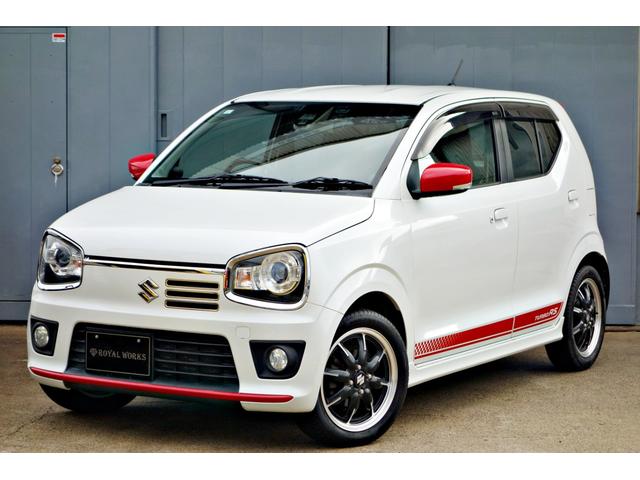 アルトターボＲＳ(スズキ) ベースグレード　ＭｏｎｓｔｅｒＳｐｏｒｔマフラー　ＫＥＮＷＯＯＤナビ　フルセグ　Ｂｌｕｅｔｏｏｔｈ　カロッツェリアサブウーファー　ツイーター 中古車画像