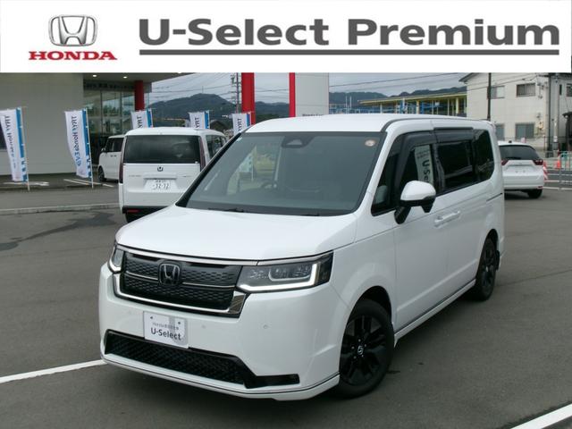 ステップワゴンスパーダ（ホンダ）スパーダ　ウォークスルー　クルーズコントロール　パワーゲート　シートヒータ　キーレスエントリー　バックモニター　アイドリングストップ　サイドエアバッグ　ＬＥＤヘッドランプ　オットマン　スマートキー 中古車画像