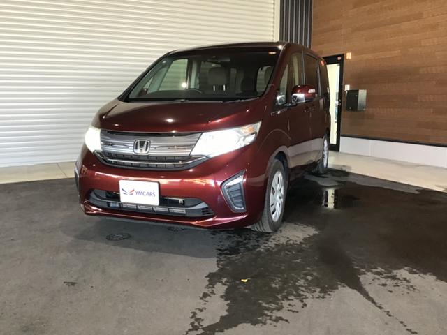ステップワゴン(ホンダ) Ｇ　ホンダセンシング　レーンキープ　フルフラット　スマ−トキ−　クルコン　アイスト　３列シート　パワーウインドウ　イモビ　Ｒカメラ　ＶＳＡ　ＥＴＣ車載器　パワーステアリング　サイドエアバック　ＡＢＳ　キーフリー　エアバッグ 中古車画像