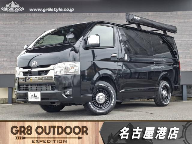 ロングスーパーＧＬ　両側パワースライドドア／ナビＴＶ／パノラミックビューモニター／デジタルインナーミラー／ＥＴＣ車載器／社外アルミ／ウッド内装カスタム／ライノラックサイドオーニング／ベッドキット／ＬＥＤヘッドライト