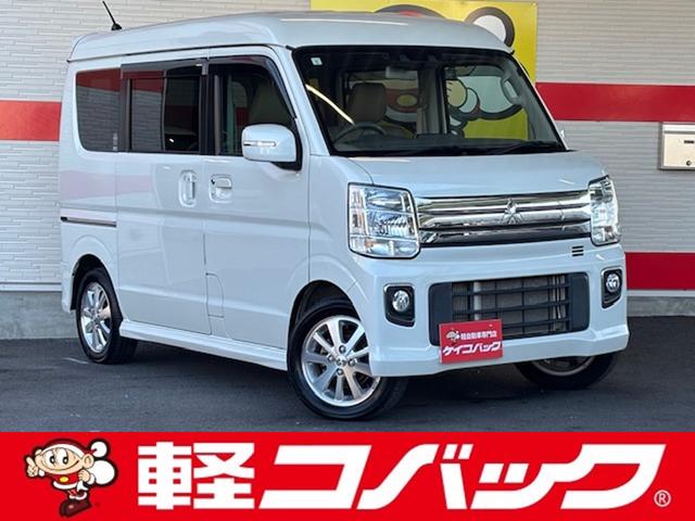 タウンボックス(三菱) Ｇスペシャル　ハイルーフ４ＷＤ／両側電動スライド／禁煙／ナビＴＶ／Ｂｌｕｅｔｏｏｔｈ／バックカメラ／ドライブレコーダー／ＨＩＤ／ＥＴＣ／衝突軽減ブレーキ／障害物センサ／オートハイビーム／ 中古車画像