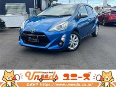 アクア Gブラックソフトレザーセレクション 9インチナビ フルセグTV CD DVD Bluetooth バックカメラ ETC クルコン トヨタセーフティセンス 車線逸脱防止警報 純正15インチアルミ 合革シート シートヒーター ドラレコ 中古車画像