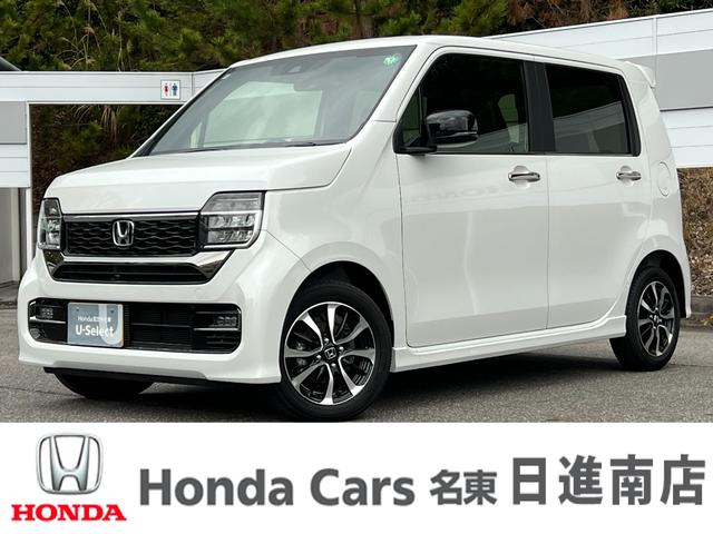 ホンダ Ｎ−ＷＧＮカスタム Ｌ　ギャザズナビ　リアカメラ　スマートキー