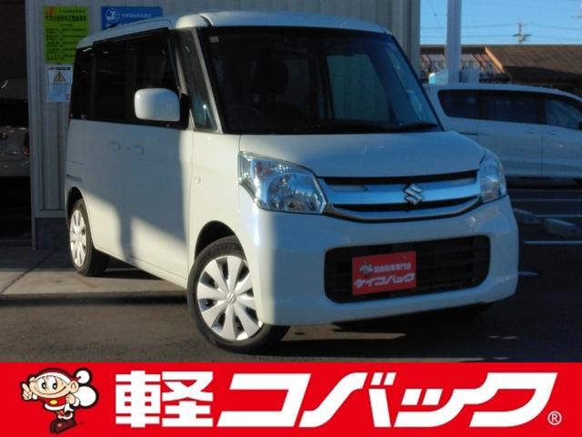 スペーシア Ｇリミテッド　／電動スライド／ナビＴＶ／ＬＥＤ／バックカメラ／ドライブレコーダー／ＥＴＣ／衝突軽減ブレーキ／シートヒーター／スマートキー／ＤＶＤ再生（1枚目）