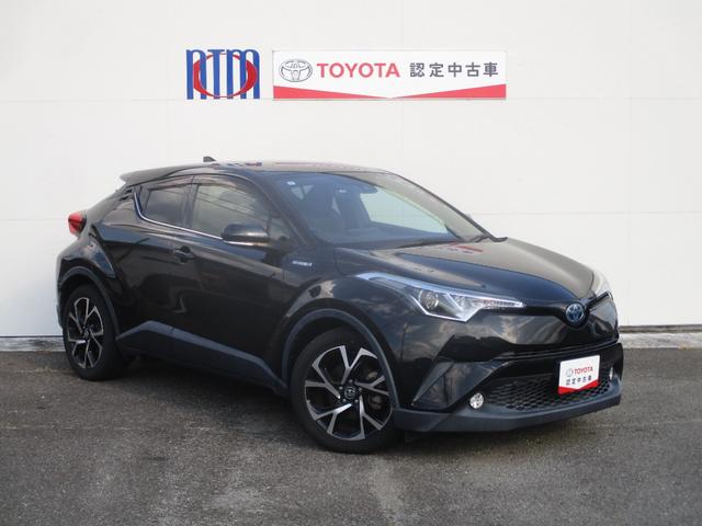 Ｃ－ＨＲ Ｇ　フルセグＴＶ付きＳＤナビバックモニター　ＣＤＤＶＤ再生　Ｂｌｕｅｔｏｏｔｈ　ＥＴＣ　コーナーセンサー　ＬＥＤヘッドライト　スマートキー（スペアキー付）　トヨタセーフティーセンス　シートヒーター　ＨＶ（1枚目）