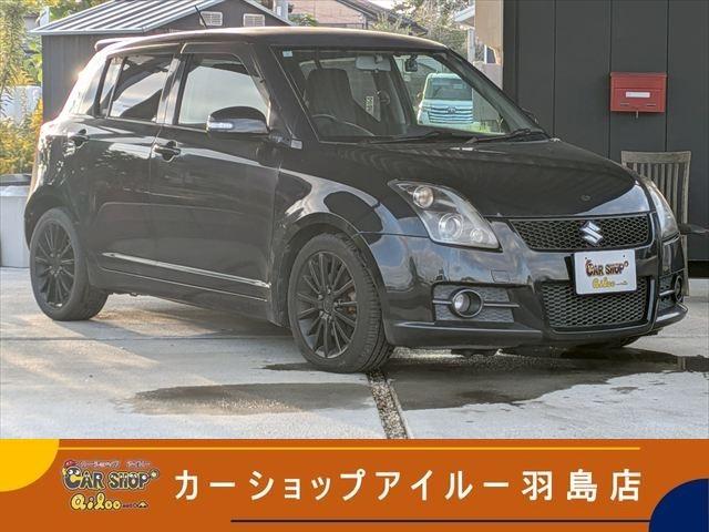 スイフト(スズキ) スポーツ 5MT レカロシート ETC ドラレコ LEDライト フォグ アルミホイール スマートキー 盗難防止システム 衝突安全ボディ ABS ESC エアコン 中古車画像