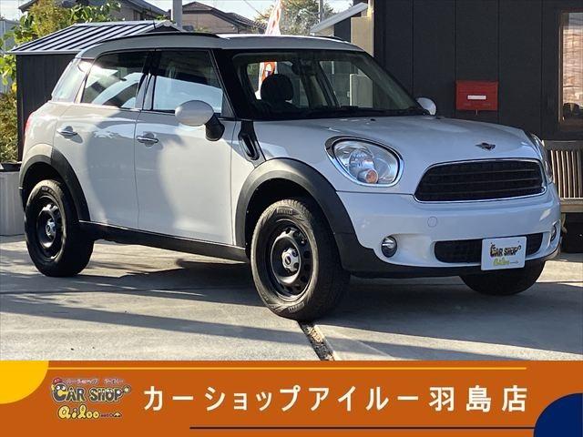 ＭＩＮＩ(ミニ) ワン　クロスオーバー　６ＭＴ　ドラレコ　ＥＴＣ　ＡＵＸ（ミュージックプレーヤー接続）　ＣＤ　キーレスエントリー　アイドリングストップ　ＬＥＤフォグ　ルーフレール　盗難防止システム　ＡＢＳ　ＥＳＣ 中古車画像