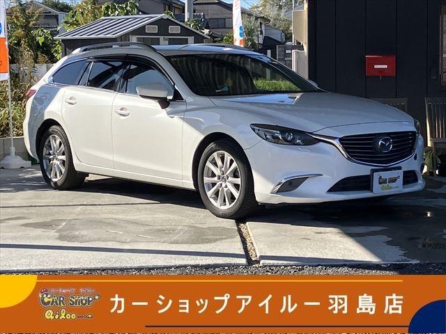 アテンザワゴン(マツダ) ＸＤ　４ＷＤ　ディーゼル　ターボ　ドライブレコーダー　ＥＴＣ　バックカメラ　ナビ　ＴＶ　Ｂｌｕｅｔｏｏｔｈ　オートクルーズコントロール　衝突被害軽減システム　１７ＡＷ　ＬＥＤオートライト　ルーフレール 中古車画像