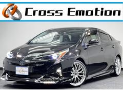 プリウス Sセーフティプラス LED付新品モデリスタ仕様フルエアロ イカリング&キャンディブラックCライト&テール ブラックCエンブレム 新品アルミ&新品タイヤ プッシュEGスタート スマートKEY ブラックレザーカスタム 中古車画像