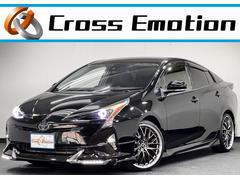 プリウス A LED付新品モデリスタ仕様フルエアロ インナーブラック&イカリングライト キャンディブラックテール ブラックCエンブレム 新品アルミ&新品タイヤ プッシュEGスタート スマートKEY ウィンカーミラー 中古車画像