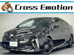 プリウス S 後期 LED付新品モデリスタ仕様フルエアロ キャンディブラックカスタムライト&テール ブラックCエンブレム 新品アルミ&新品タイヤ(変更可) ブラックレザーC プッシュEGスタート スマートKEY 中古車画像