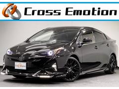 プリウス S LED付新品モデリスタ仕様フルエアロ イカリングライト フロントゴーストフィルム ブラックレザーカスタム コンビハンドル キャンディブラックライト&テール ブラックCエンブレム 新品アルミ&新品タイヤ 中古車画像