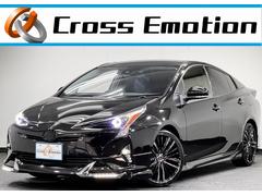 プリウス Sセーフティプラス LED付新品モデリスタ仕様フルエアロ インナーブラック&イカリングライト キャンディブラックCテール ブラックCエンブレム 新品アルミ&新品タイヤ(変更可) プッシュEGスタート スマートKEY 中古車画像