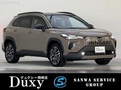 カローラクロス ハイブリッド Z 【パノラマルーフ付き】 10.5インチコネクトナビ アダプティブハイビーム パノラミックビューモニター ブラインドスポットモニター ステアリングヒーター 寒冷地 パワーバックドア  純正18インチAW 中古車画像