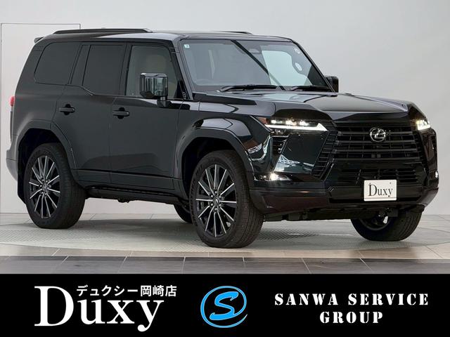 GX GX550 バージョンL 【マークレビンソン&モデリスタエアロ】 内装ブラウン リヤスポイラー デジタルインナーミラー ドラレコ 14型コネクトナビ パノラマルーフ クールボックス PVM BSM ヒッチメンバー 純正22AW(1枚目)