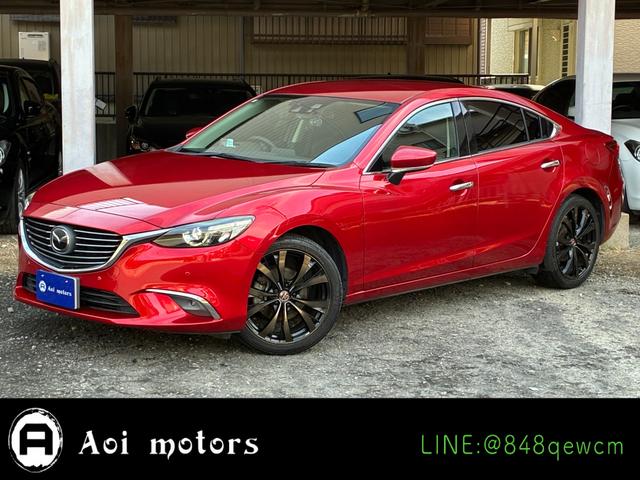 アテンザセダン(マツダ) ＸＤプロアクティブ　ワンオーナー　６速ＭＴ車　メーカーナビ　フルセグＴＶ　バックモニター　ＤＶＤ可　衝突被害軽減ブレーキ　スマートキー　レーダークルーズ　ＥＴＣ　１９インチＡＷ　クリアランスソナー　Ｂｌｕｅｔｏｏｔｈ音楽 中古車画像