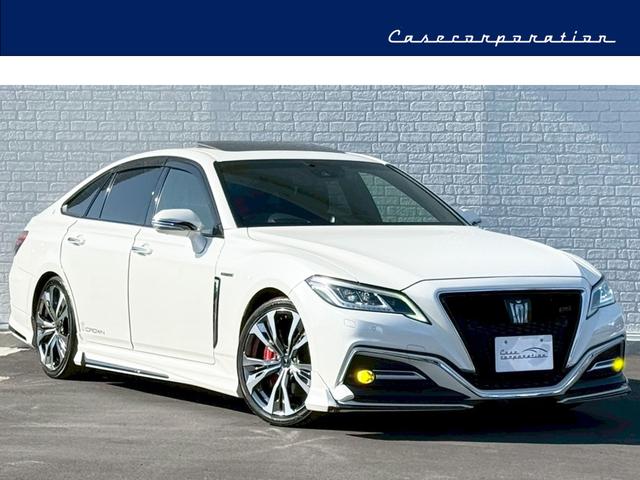 フルエアロ　黒革内装　モデリスタ　ブラインドスポット モデリスタエアロ　モデリスタ１９インチアルミ　サンルーフ　　レザーシート