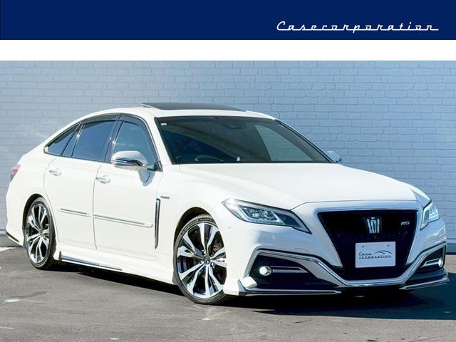 ワイヤレス充電　フルエアロ　　デジタルインナーミラー モデリスタエアロ／１９インチＡＷ　サンルーフ　パノラミックビュー　黒本革