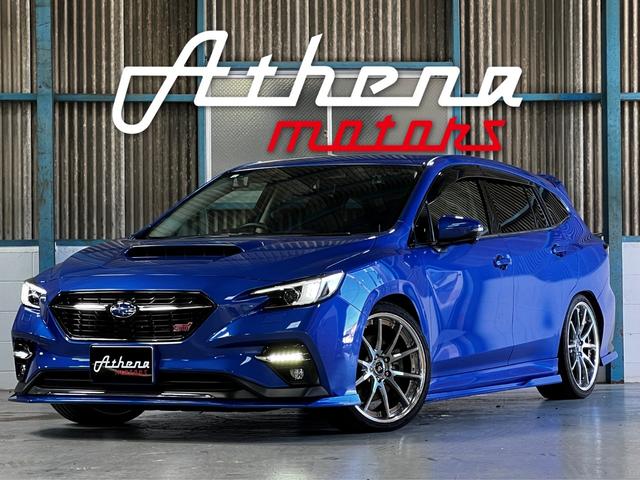レヴォーグ ＳＴＩスポーツ　ＥＸ　大型ナビディスプレイ／アダプティブクルーズコントロール／全周囲カメラ／本革パワーシート／ＢＬＩＴＺ車高調整サスペンション／ＫＵＨＬ　Ｒａｃｉｎｇフラップタイプエアロ／マフラー／ＶＥＲＺ１９インチ（1枚目）