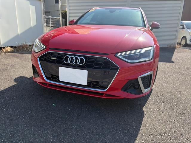 Ａ４アバント(アウディ) ４５ＴＦＳＩクワトロ　Ｓライン　４ＷＤ　ドライブレコーダー　バックカメラ　ナビ　クリアランスソナー　オートクルーズコントロール　レーンアシスト　パークアシスト　衝突被害軽減システム　アルミホイール　ＬＥＤヘッドランプ 中古車画像