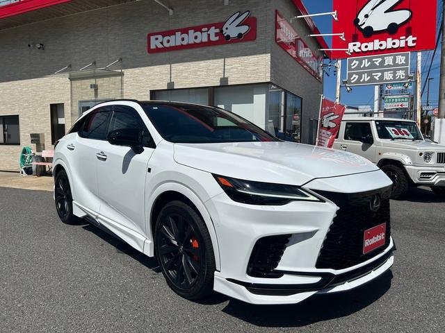 RX(レクサス) RX500h Fスポーツパフォーマンス 4WD TRDエアロ スポーツマフラー&リヤディフューザー デジタルインナ−ミラ− パノラマルーフ 中古車画像