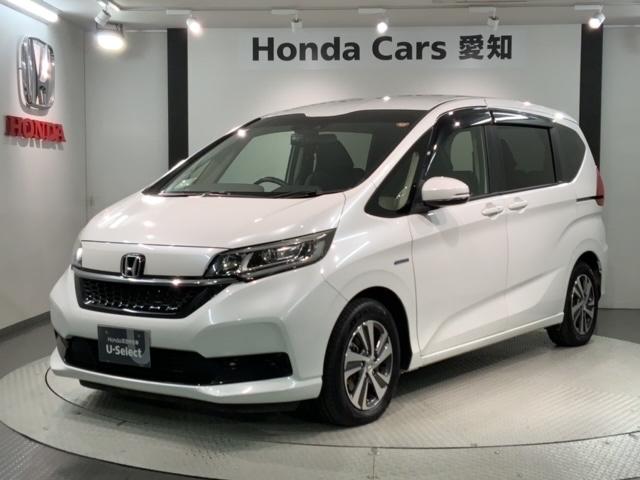 フリードハイブリッド ハイブリッド・Gホンダセンシング Sパケ 最長5年保証 禁煙ワンオ-ナ- 9inナビ AppleCarPlay Rモニタ-ドラレコ BTaudio DVD フルセグ Rカメラ 両側電動ドア LEDオ-トライト アルミ(1枚目)