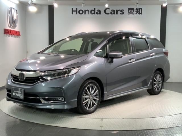 シャトル ハイブリッドZホンダセンシング 最長5年保証 ワンオ-ナ- ナビVXM-224VFi TV Rカメラ CD録音 BTオ-ディオ DVD ドラレコ ETC LEDライト VSA シ-トヒ-タ- アルミ スマ-トキ- スペアキー AAC(1枚目)