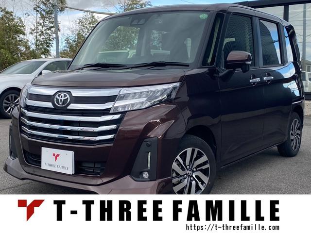 大人気ルーミーカスタムが高年式・低走行で入荷！ 頭金なし１２０回均等払い・保証取り扱い可能♪お気軽にお問合わせ下さい！