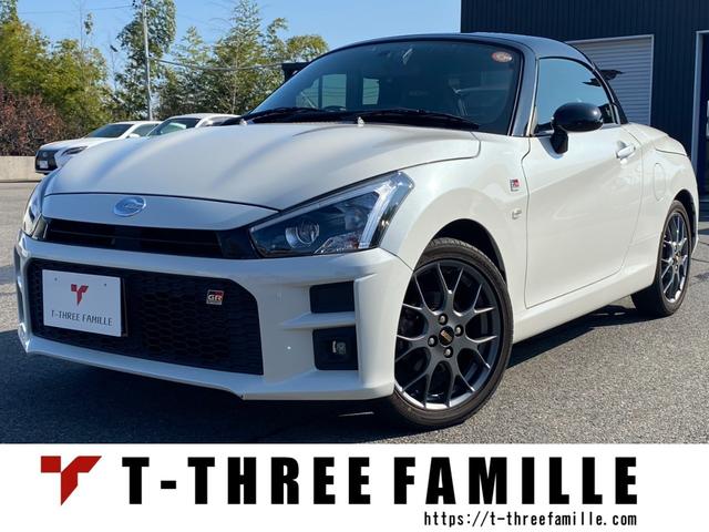 大人気コペンＧＲスポーツが５速ＭＴで入荷！ 大人気パールホワイトでナビ・ドラレコ・バックモニター付き♪